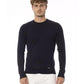 Blue Cashmere Sweatshirt