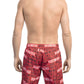 Multicolor Polyester Swim Shorts