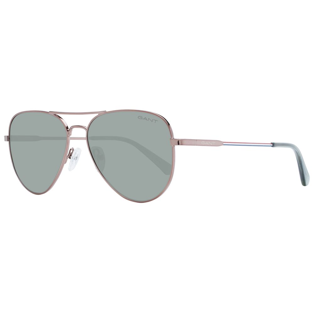 Bronze Metal Sunglasses