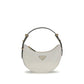 White Calf Leather Bos Taurus Shoulder Bag