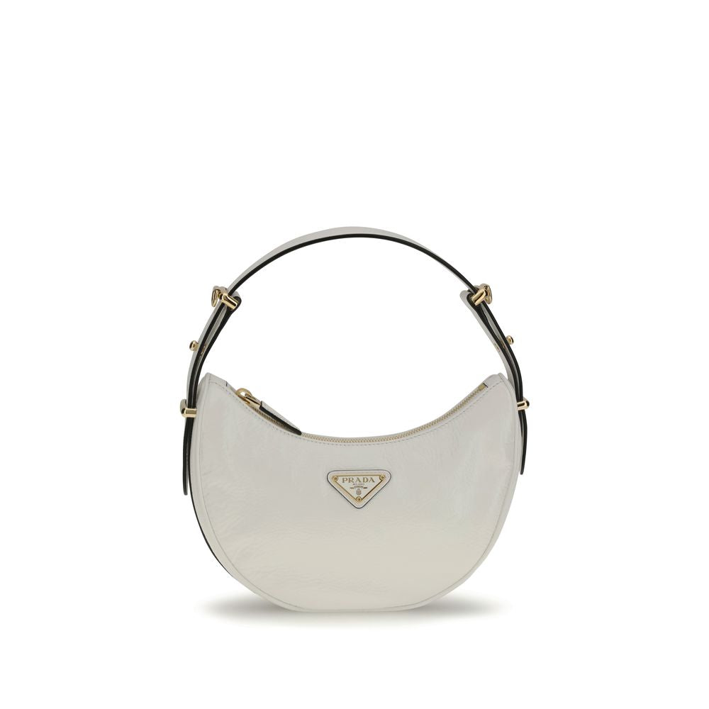 White Calf Leather Bos Taurus Shoulder Bag