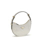 White Calf Leather Bos Taurus Shoulder Bag