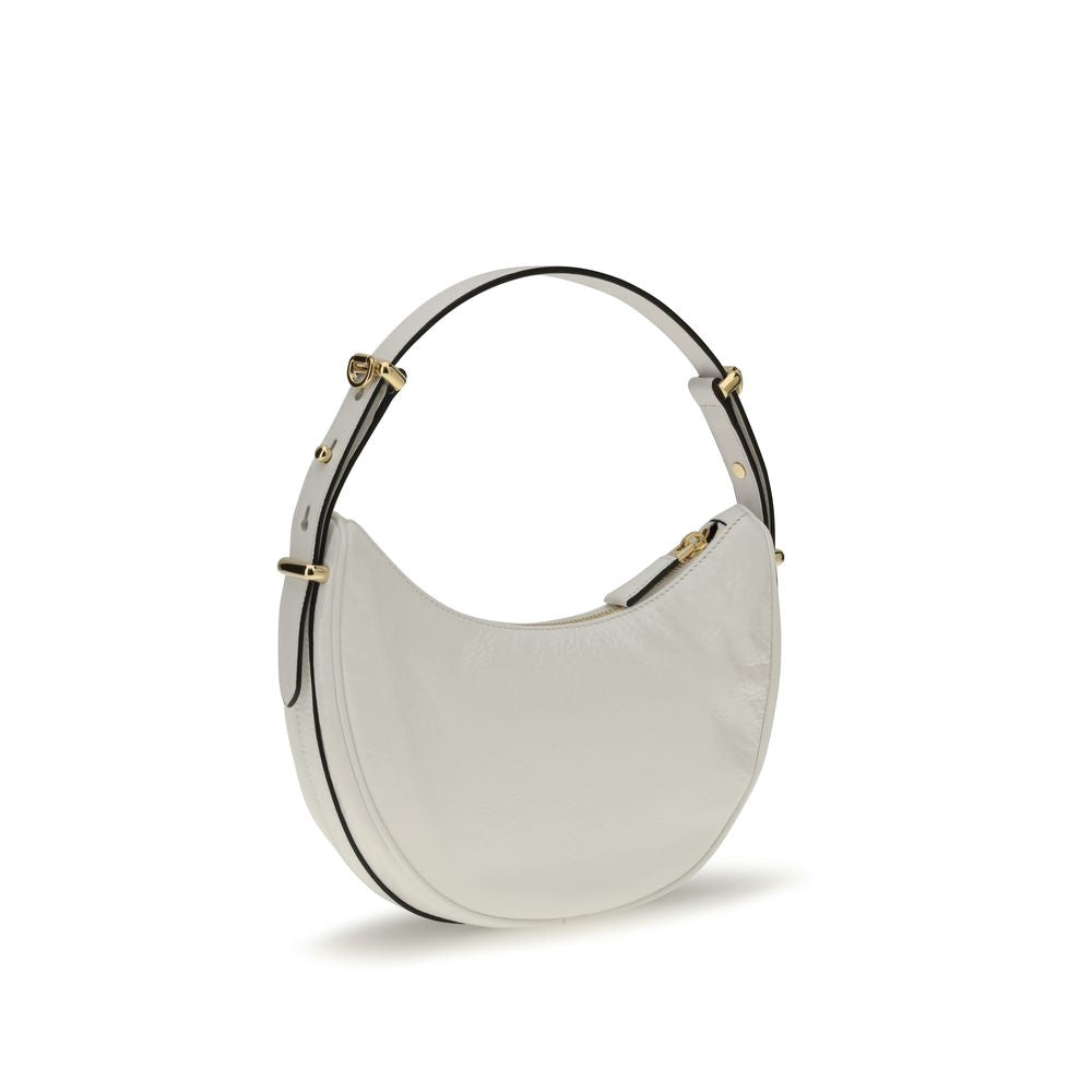 White Calf Leather Bos Taurus Shoulder Bag