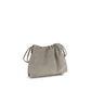 Gray Calf Leather Bos Taurus Clutch Bag