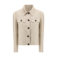 Beige Linen Clothing