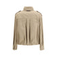 Beige Cotton Coat