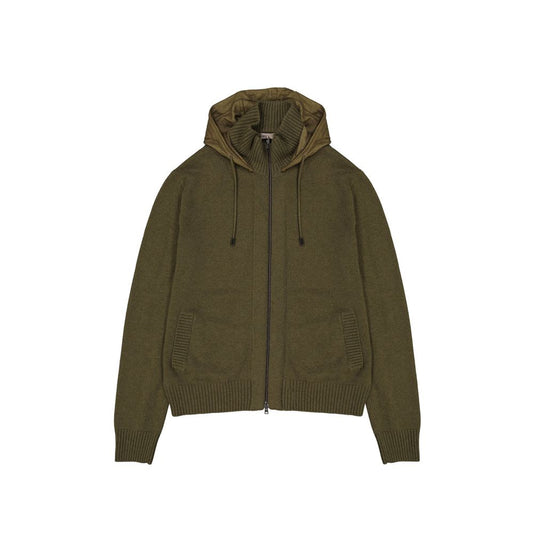 Bicolor Cashmere Hoodie