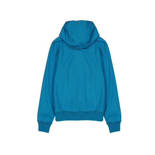 Blue Polyester Sweatshirt