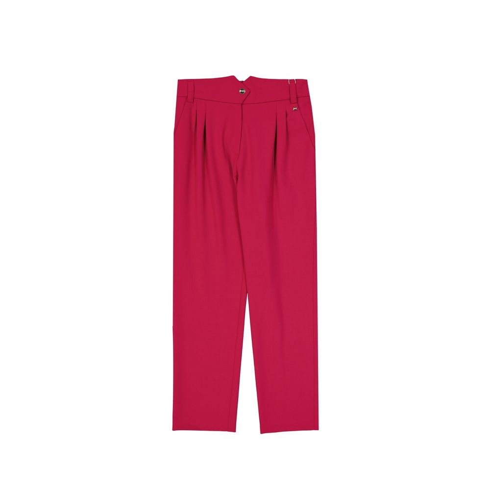 Multicolor Elastane Pants