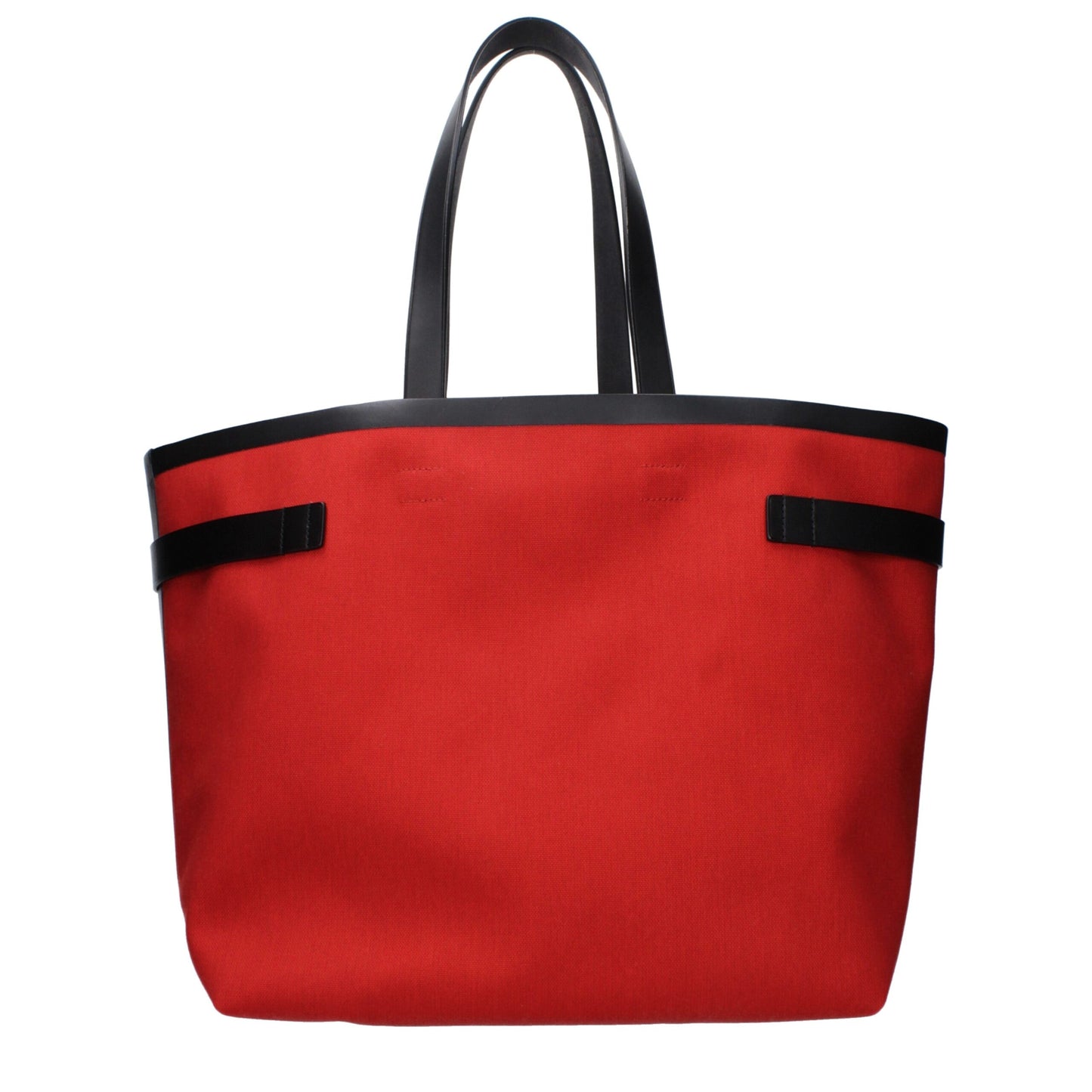 Red Fabric Shoulder Bag