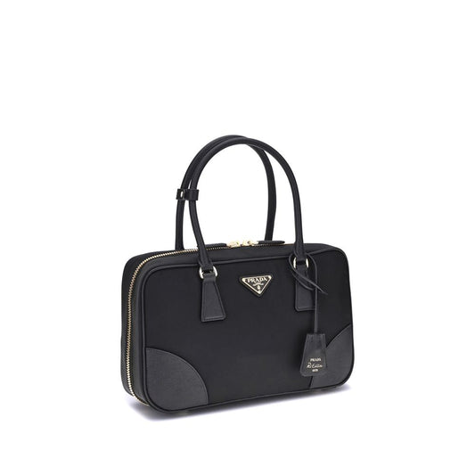 Black Nylon Handbag