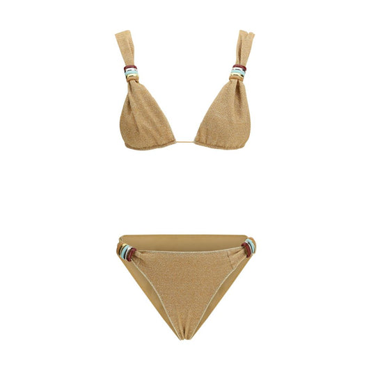 Gold Polyamide Bikini