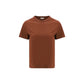 Brown Cotton T-Shirt