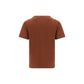 Brown Cotton T-Shirt