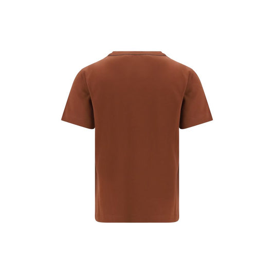 Brown Cotton T-Shirt