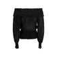 Black Viscose Blouse
