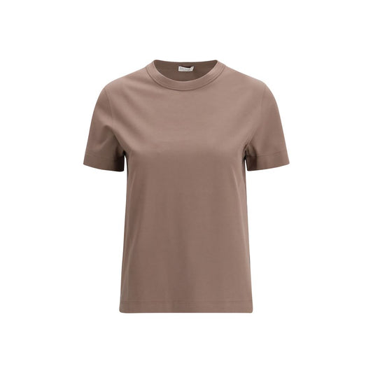 Brown Cotton T-Shirt