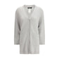Gray Wool Cardigan