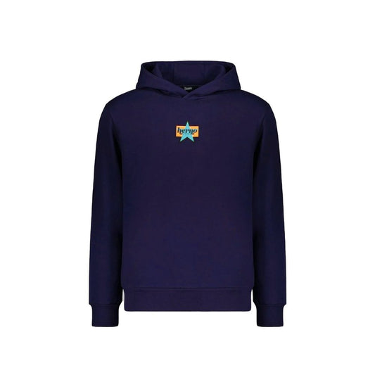 Blue Cotton Sweatshirt