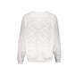White Cotton Sweatshirt