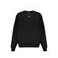 Black Cotton Sweatshirt