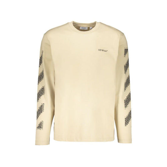 Beige Cotton T-Shirt
