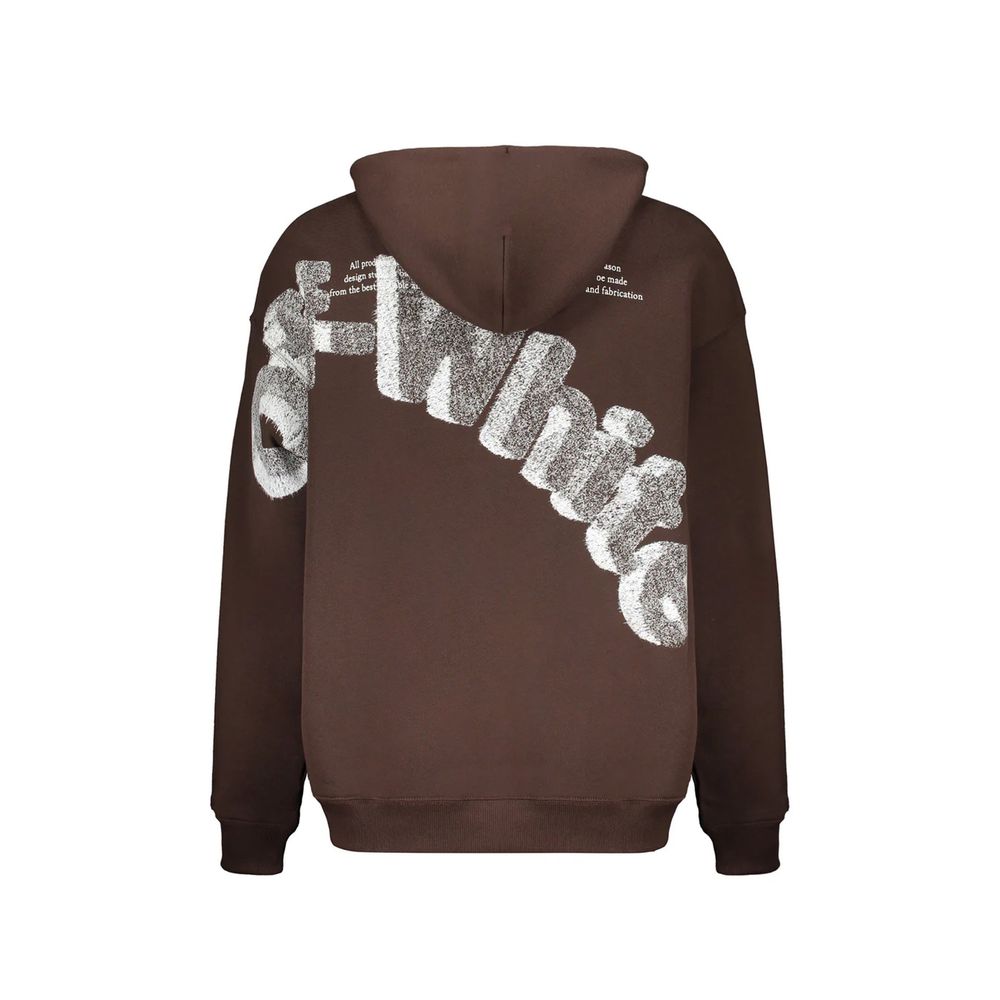 Brown Cotton Sweatshirt