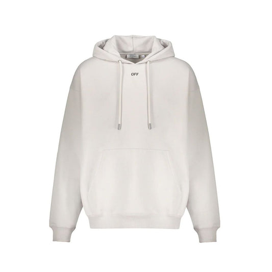 White Cotton Sweatshirt