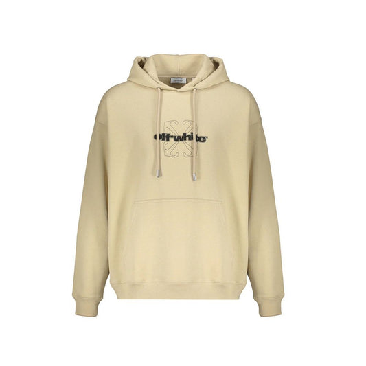 Beige Cotton Sweatshirt