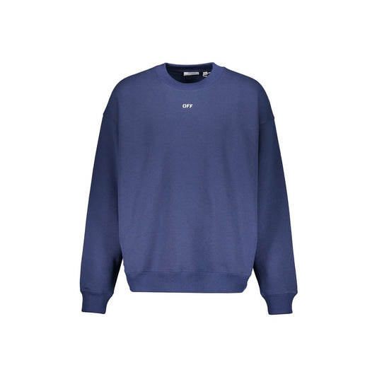 Blue Cotton Sweatshirt