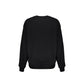 Black Cotton Sweatshirt