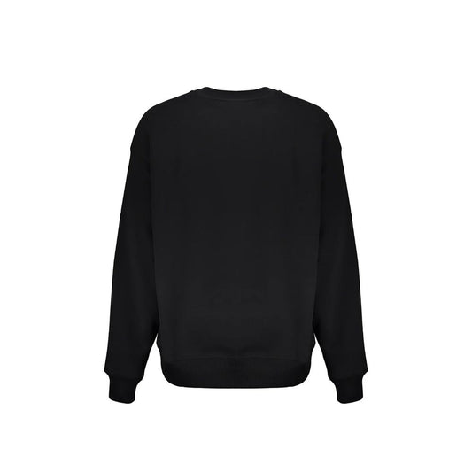 Black Cotton Sweatshirt