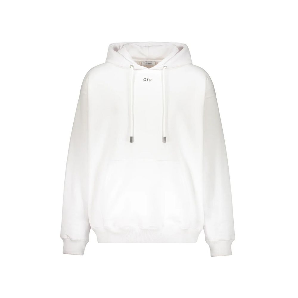 White Cotton Sweatshirt