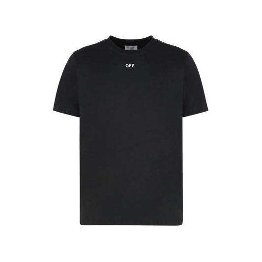 Black Cotton T-Shirt