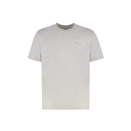 Gray Cotton T-Shirt