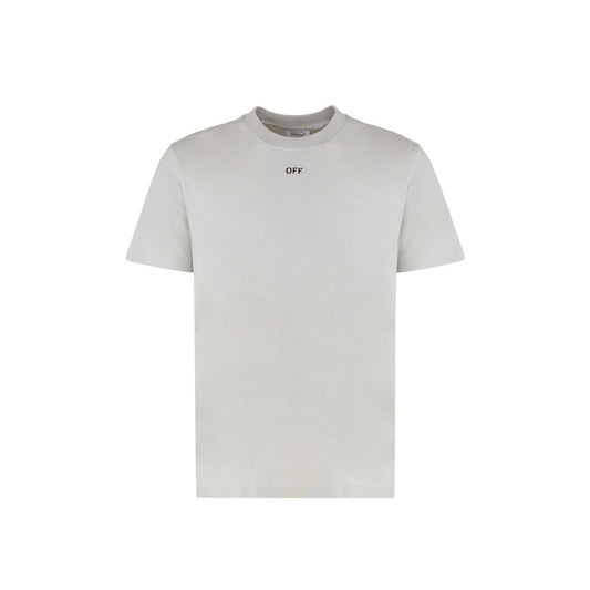 Gray Cotton T-Shirt