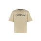 Beige Cotton T-Shirt