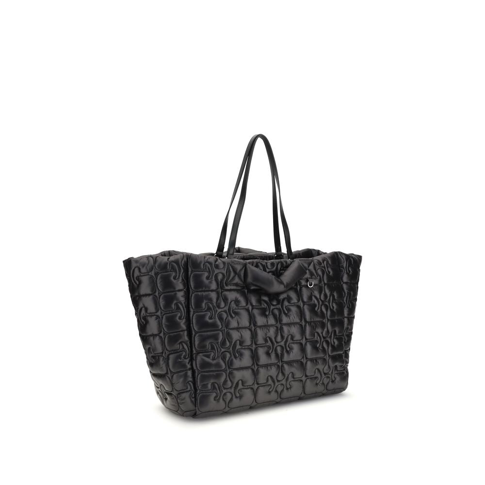 Black Polyamide Handbag