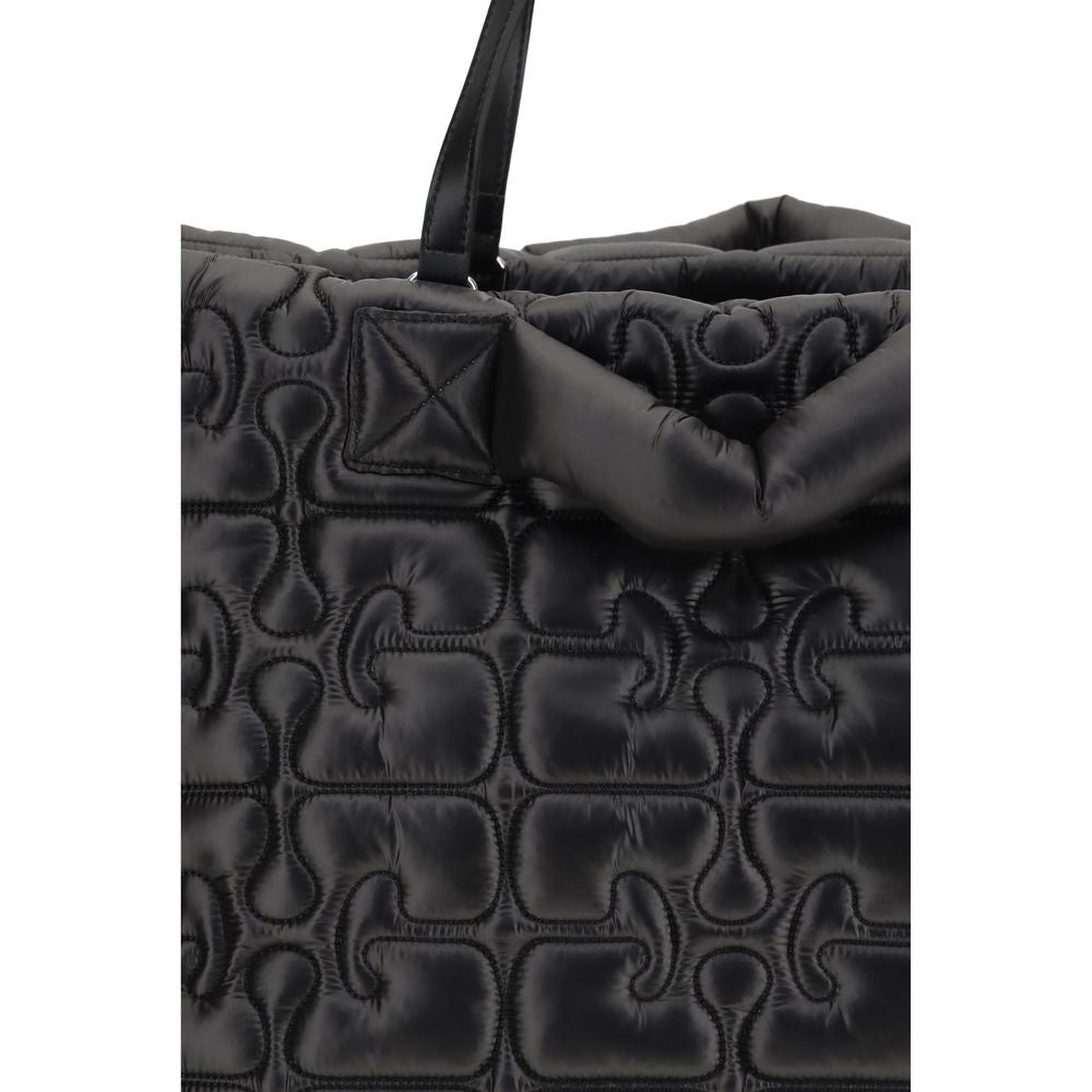 Black Polyamide Handbag