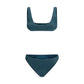 Blue Polyamide Bikini