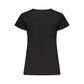 Black Cotton Women Intimate T-Shirt
