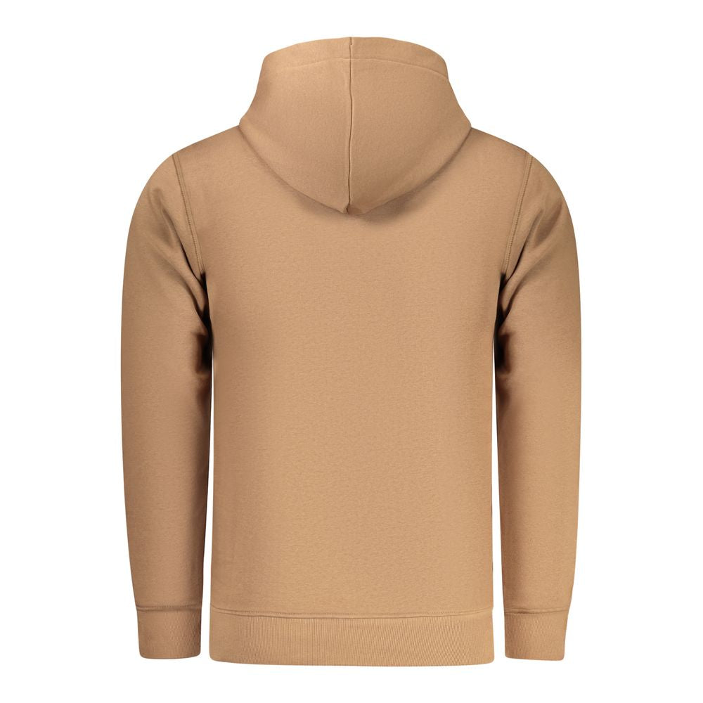 Marrone Cotton Men's Hoodie