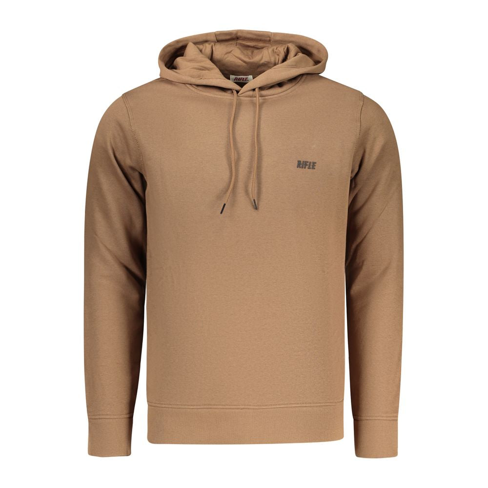Marrone Cotton Men Sweatshirt