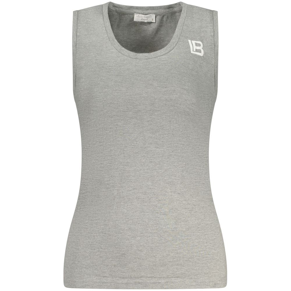 Gray Cotton Tank Tops