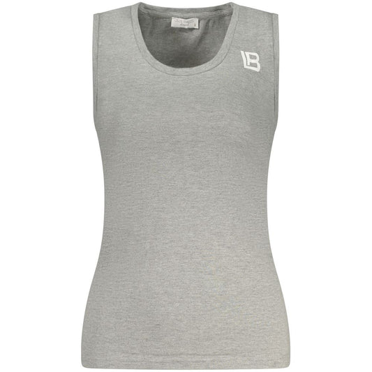 Gray Cotton Tank Tops