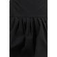 Black Polyester Casual Dress