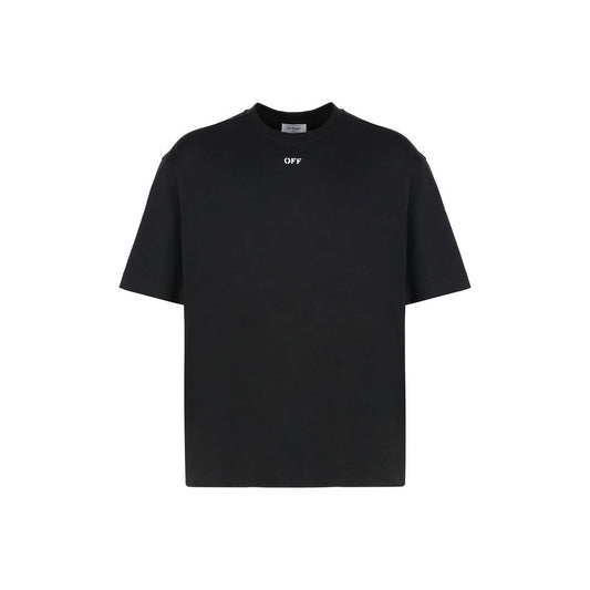 Black Cotton T-Shirt
