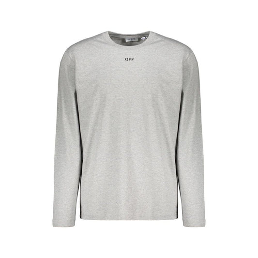 Gray Cotton T-Shirt
