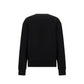Black Cotton Sweatshirt