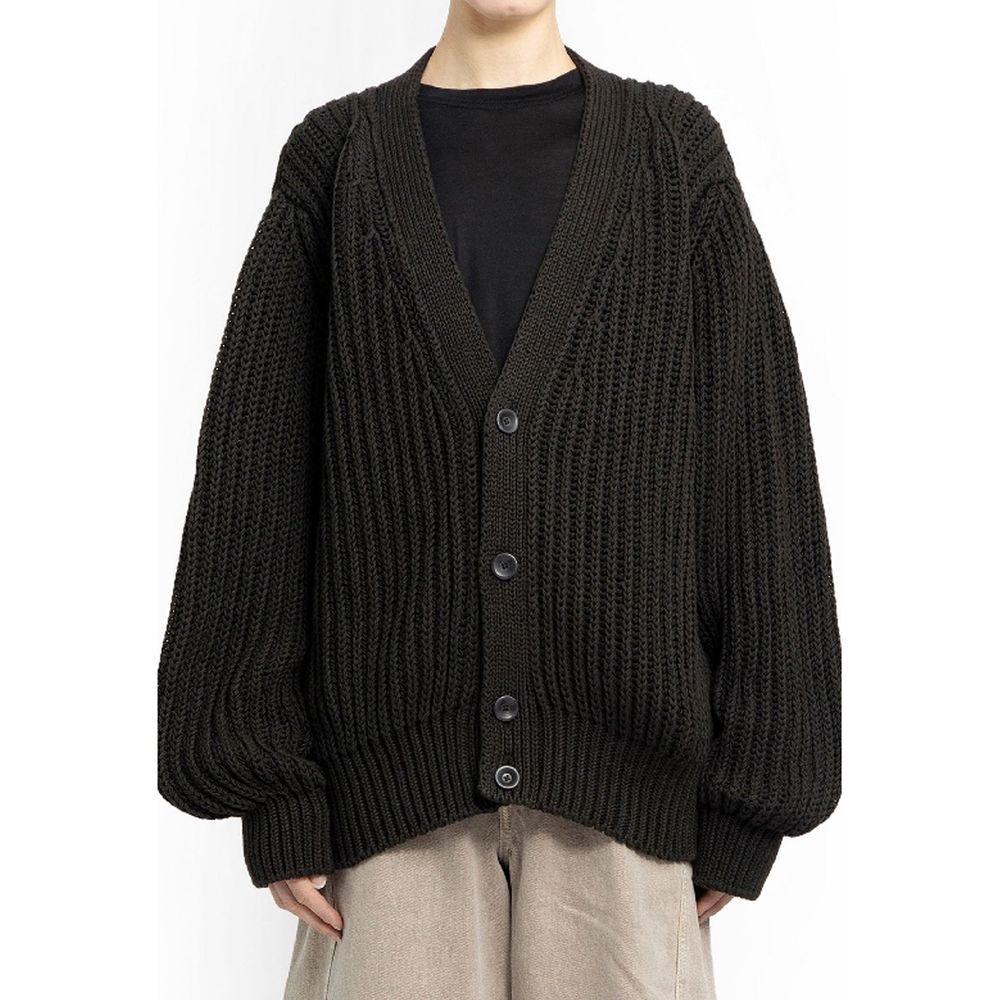Brown Cotton Cardigan